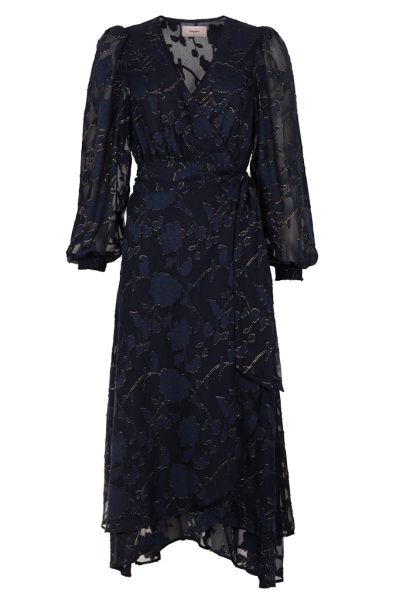 Freebird jurk  Blossom Layer Wv-Burnout-Flower-25-4-2111 2