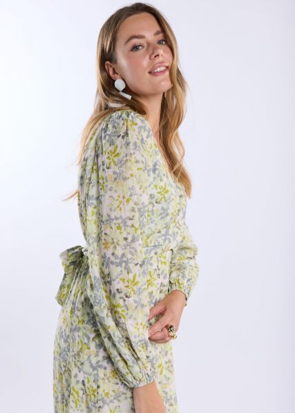 Freebird jurk  Delilay Wv-Vis-Poly-Flower-26-1-2146 2