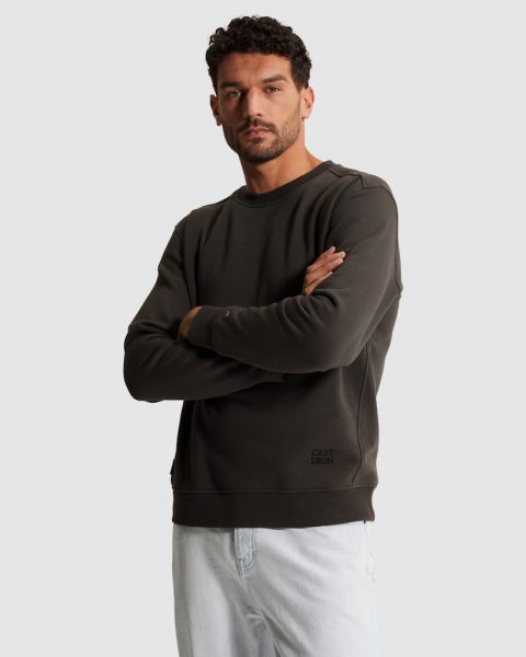 Cast Iron ronde hals trui  CSW2602405-9159 3