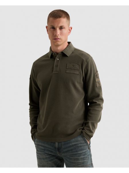 PME Legend polo lange mouw  PPS2609802-8039