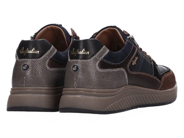Australian sneaker  15.1680.03-S12-Blue Tan 2