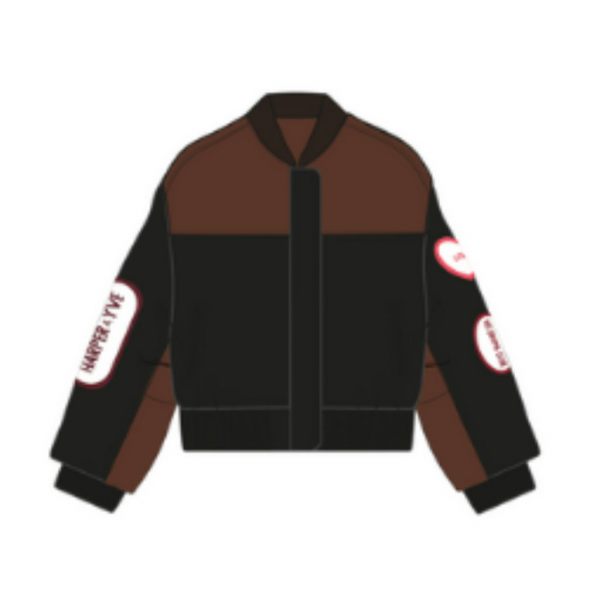 Harper & Yve leren jas  AW25P203-1265 2