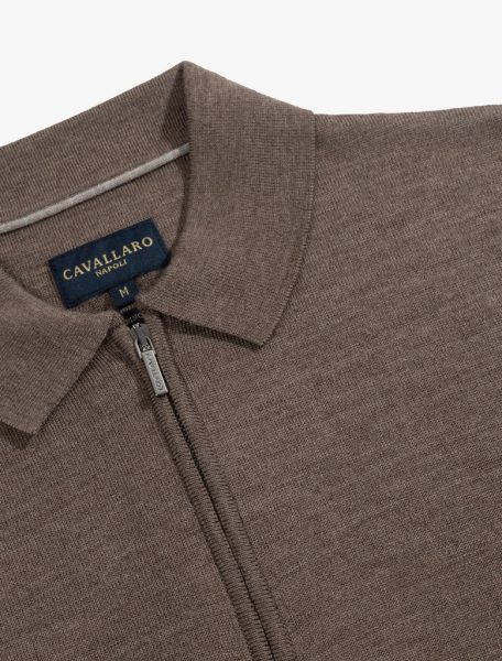 Cavallaro Napoli polo lange mouw  118265022-840000 3