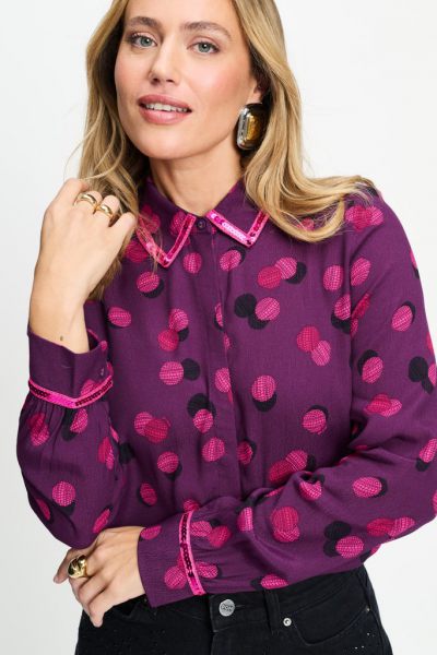 Pom blouse  SP9840-600