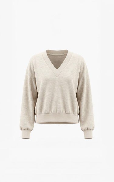 Aimee the Label sweater  KaapstadW6 Sweater-sand melange