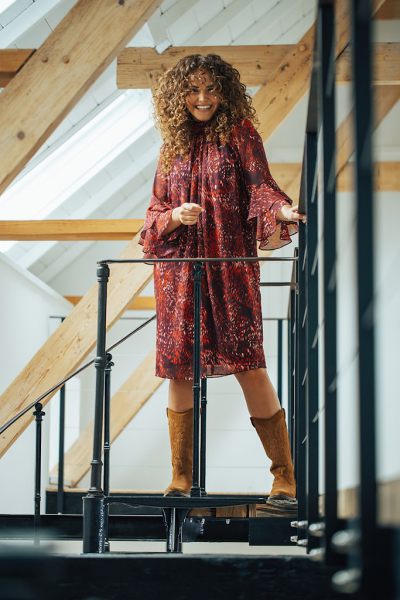 Label Dot jurk  2523003-830 2