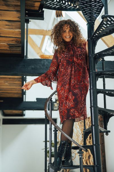 Label Dot jurk  2523003-830 3