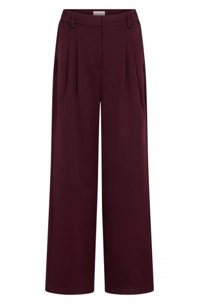 Studio Amaya pantalon  Jackie Pants - Bordeaux-603 3