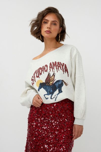 Studio Amaya sweater Sun set Studio-11