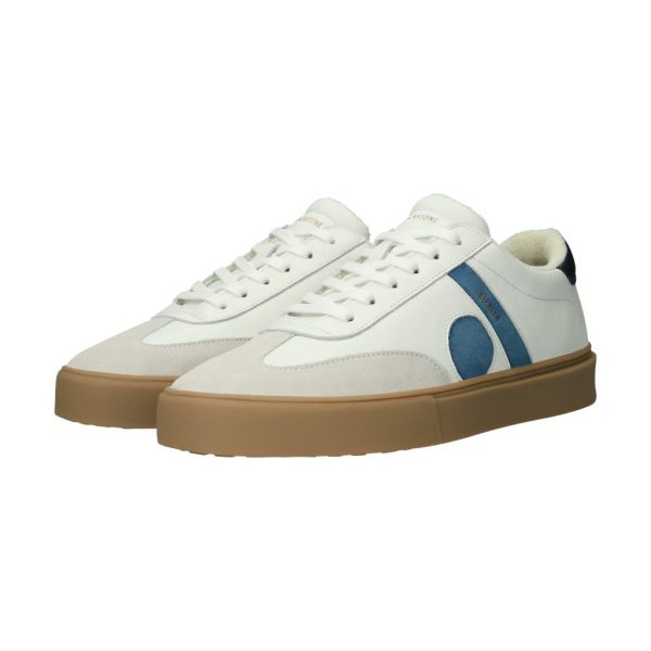 Blackstone sneaker  EG554-White Blue 3