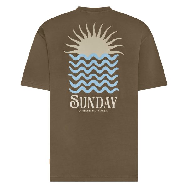 Supply & Co t-shirt  SCO26118EZ03-Tabacco 2