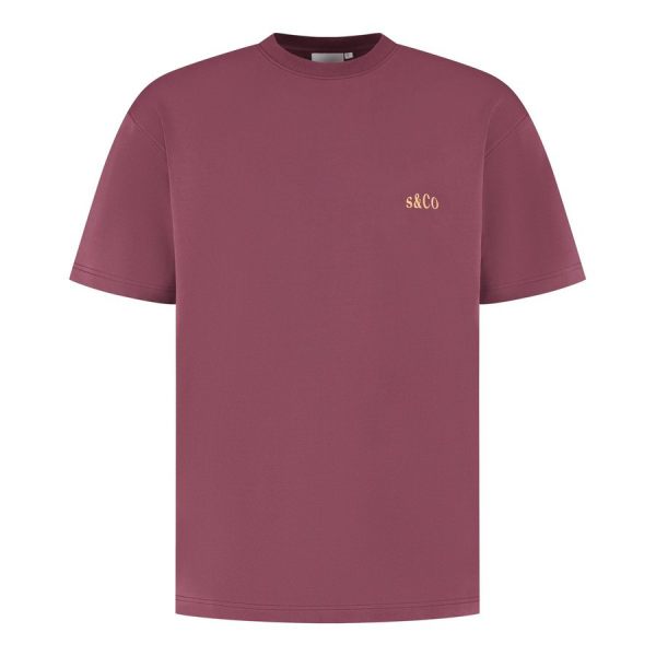 Supply & Co t-shirt  SCO26318TR04-Bordeaux