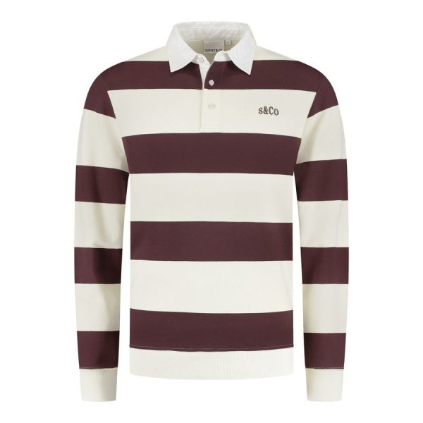 Supply & Co polo  SCO26312QU82-Bordeaux