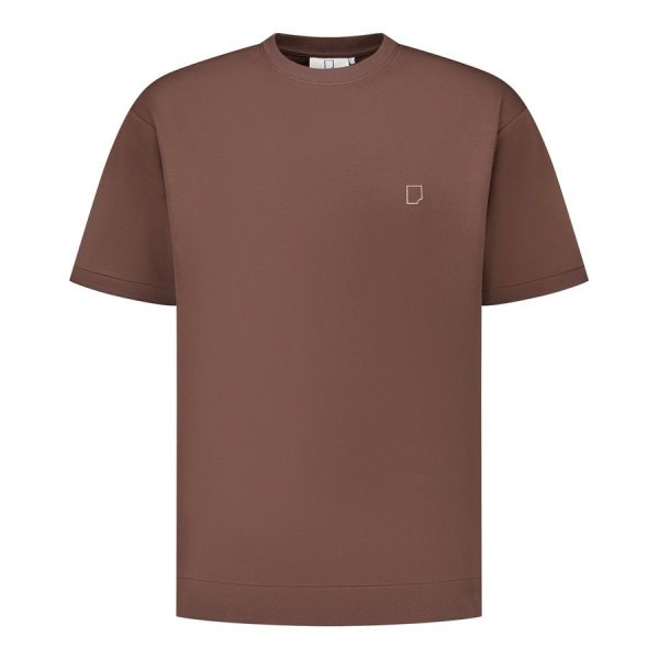 Born with Appetite t-shirt  BWA26318FL50-Dark Brown 2