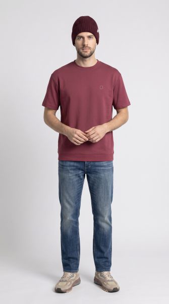 Born with Appetite t-shirt  BWA26318FL50-Bordeaux