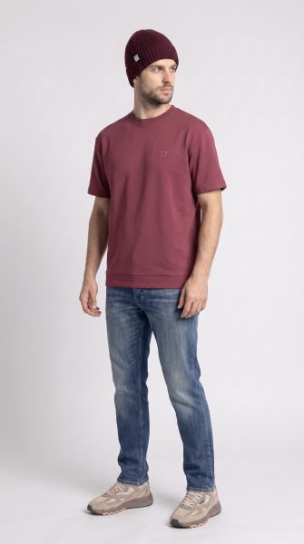 Born with Appetite t-shirt  BWA26318FL50-Bordeaux 4