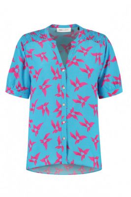 Pom blouse  sp7240 blue