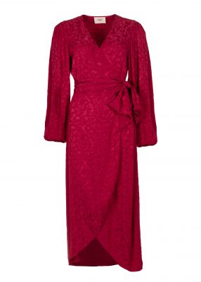 Freebird jurk  Blossom Midi Wv-Vis-Jacquard-25-3-2069