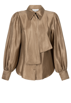 Aaiko blouse  VERONNE TIE SHIMM RAY 517-181029