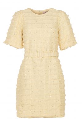 Freebird jurk  Danique SS Wv-Hairy-Sequince-26-1-2143