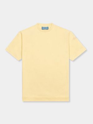 Club24 basic  freedom fit tee-butter yellow