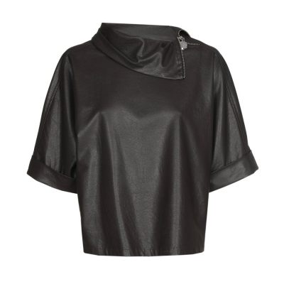caroline biss blouse  4609-30 coffee
