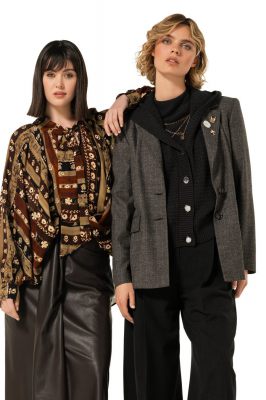 caroline biss blouse 4639-39 multi 8