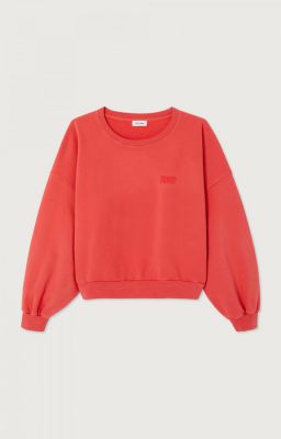American Vintage sweater  jit03a-noyer 