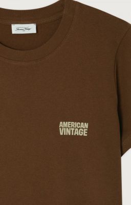 American Vintage t-shirt yko02c-moka 2