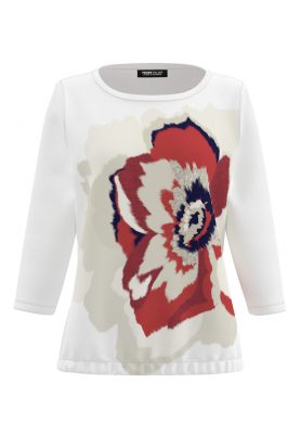 Frankwalder t-shirt lange mouw  W52109402-647036