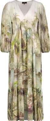 Monari jurk lange mouw  410697-620 6