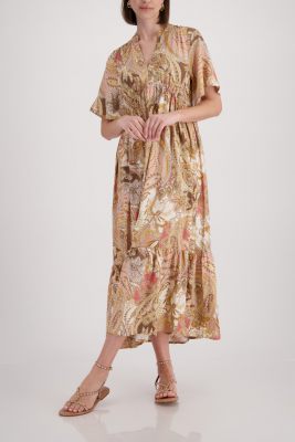 Monari jurk korte mouw  410558-525 5
