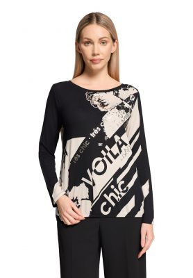 Betty Barclay t-shirt lange mouw 27161786-9812 3