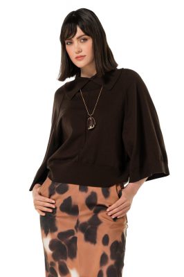caroline biss trui  4249-30 coffee 3