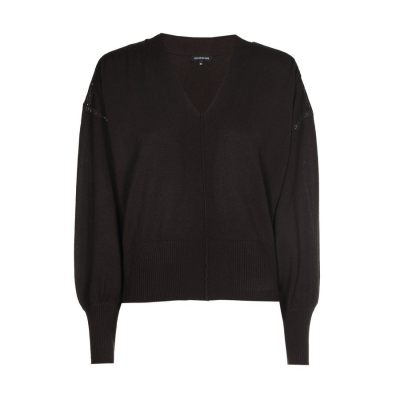 caroline biss trui  4285/30 coffee