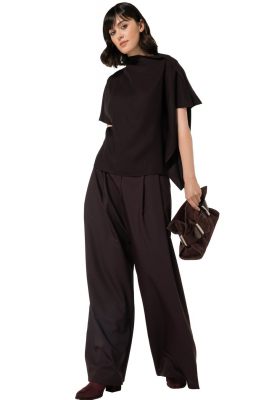 caroline biss broek 4551-53 eggplant 6