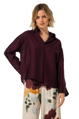 caroline biss blouse 4621/45 plum 4