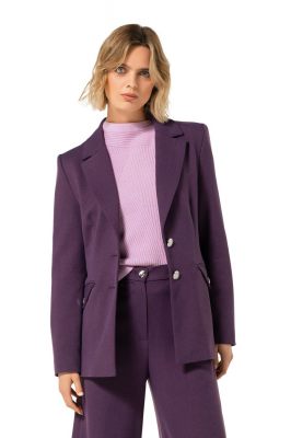 caroline biss blazer  4867-44 purple 5