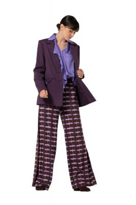 caroline biss blazer  4867-44 purple 6