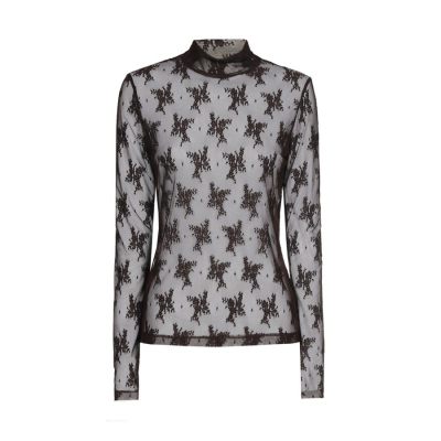 caroline biss t-shirt  4941-32 cacao