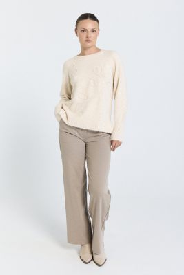 Freequent broek 200632-desert taupe melange 9