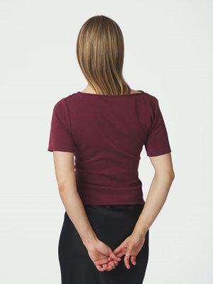 Neo Noir blouse 165739-682 wine 4