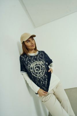Freequent t-shirt 207158-navy blazer 7