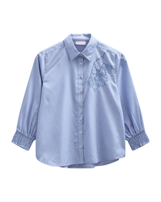 Freequent blouse  207661-vista blue