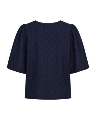 Freequent top  207310-navy blazer 2