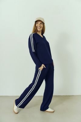 Freequent broek 207444-navy blazer 12