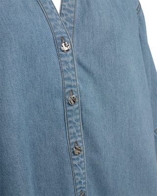 Freequent blouse 207843-light blue denim 6