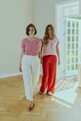 Freequent broek 207686-true red 14