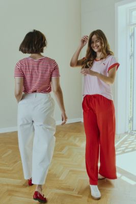 Freequent broek 207686-true red 16