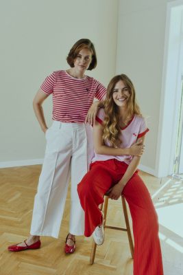Freequent broek 207686-true red 17